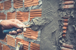 Travaux de maçonnerie dans le cadre d'une extension de maison  